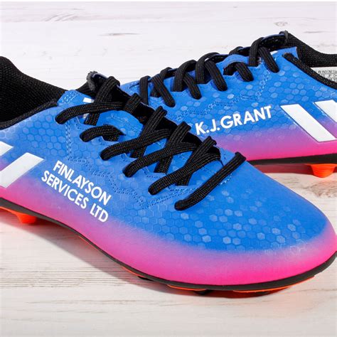 customize your football boots.